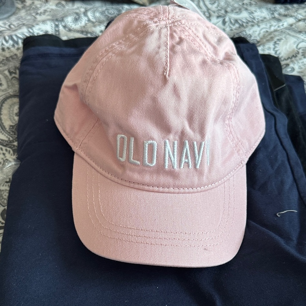 Old Navy Light Pink Kids Hat